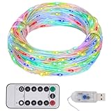 Lauuoeriau Furniture Item Home LED-Lichterkette mit 150 LEDs, mehrfarbig, 15 m