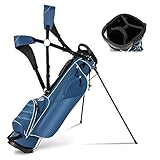 FANTASK Golfbag, leichte Golftasche mit Kopfteil & Tragegurt, tragbare Golf...