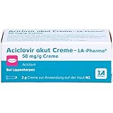ACICLOVIR akut Creme-1A Pharma 2 g