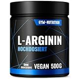 L-Arginin HCL - Hochdosiert - Gut lösliches Pulver - Vegan - Laborgeprüft -...