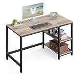 VASAGLE Tisch, Computertisch, Bürotisch, 120 x 60 x 76 cm, moderner Stil, für...