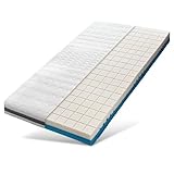 Sleepneo Kaltschaummatratze 140x200 Höhe 18cm Härtegrad H2 H3, ergonomisch 7 Zonen,...