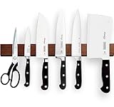 16 Zoll Braun Holz Messer Magnetleiste Verwendung als Magnetmesserhalter für Wand -...