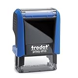 Trodat Printy Line 4910 (Blau, Small 26x9mm) Professioneller Stempelkissen,...