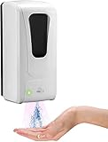 AURUM Wandmontierter Desinfektionsspender, 1000ml, Automatisch mit Infrarot-Sensor,...