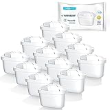 Wessper® AQUAMAX Wasserfilter kartuschen kompatibel mit BRITA Maxtra+, Style, Marella,...