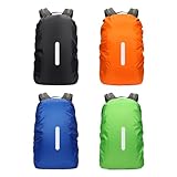 GUTERTOP 4 Stück Regenhülle Rucksack(30-45L),Rucksack Regenschutz mit...