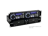 OMNITRONIC XCP-2800 Dual-CD-Player | 2 x 40 Sekunden Anti-Shock-Puffer |...