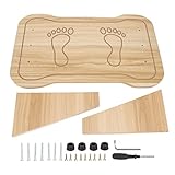 Holz-Fußstütze, Breit, Groß, Verhindert Rutschen, Verdickter, Geneigter...