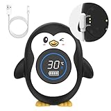 Wiederaufladbares Baby-Badethermometer - Magnetischer Ladeanschluss, Sicheres...