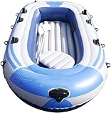 JECT Verdicktes Schlauchboot, Kanu for 3 Personen, Schlauchboot for Erwachsene, tragbares...