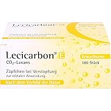 LECICARBON E CO2 Laxans Erwachsenensuppositorien 100 St