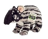 Teddy Hermann 92332 Tapir Baby 24 cm, Kuscheltier, Plüschtier, Sonderedition...