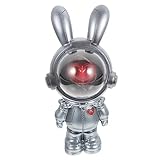 SEWOART Weltraum-Kaninchen-Ornament Büro-Desktop-Dekoration Tischkaninchen-Statue...