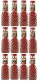 12 Flaschen a 200ml GraniniTomatensaft 40% in MEHRWEG Pfand Glas Flaschen Tomaten...