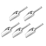 CCBUY Eisschaufel aus Metall, Edelstahl, Bar, Eisschaufel, Trockenbehälterschaufel,...
