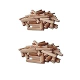 200er Universal Holzdübel Dübelfix Langholzdübel Set Ø 8, 10 mm