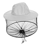 Toyvian Anti-Honig- und Anti- -Mütze Bienenzubehör Bienenhut mit Netz Hut mit Schleier...