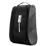 GERAWOO Tragbare Fußball schuhtasche, Robuster Golf Schuhbeutel Soccer Shoe Bag...