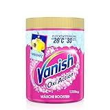 Vanish Oxi Action Pulver Pink – 1 x 1,125 kg – Fleckenentferner und...