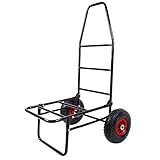 Sackkarre Trolley mit Luftbereifung - Klappbarer Transportwagen für Angler,...
