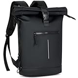 Lekeinchi Rolltop Rucksack Wasserdicht für Damen & Herren, Großer Laptop...