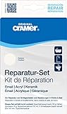Cramer 16080DE Reparatur-Set Email, Acryl, Keramik, weiß alpin – zur dauerhaften...