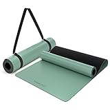 [NEU] YOGALABS® Premium Yogamatte STUDIO - extra große Yogamatte rutschfest [ECO PU +...