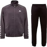 Kappa Unisex Kinder Till Kids Trainingsanzug, asphalt, 164 EU