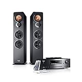 Teufel Ultima 40 Kombo Schwarz Stereo Lautsprecher Musik Sound Hochtöner Mitteltöner...