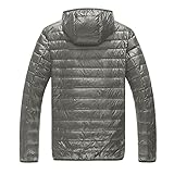 Babymomo Regenjacke Herren Übergangsjacke Wintermantel Fleecejacke Jacke Abnehmbarer...