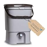Bokashi Eimer - Japanisches Design 19 Liter Volumen - 42 x 32 x 28 cm - aus...