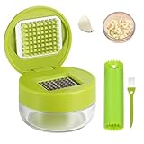 Ptwola Knoblauchpressen Knoblauchzerkleinerer Edelstahl Knoblauchwolf...