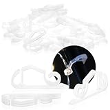 com-four® 100x Dachrinnenhaken für Lichterketten - Regenrinnen-Haken aus Kunststoff -...