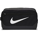 NIKE Brasilia Shoe Bag 9.5, Black/Black/White, Einheitsgröße, Fitness/workout