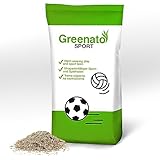 10kg Rasensamen Greenato Sport Sportrasen Sport- und Spielrasen Spiel Rasen Grassamen...