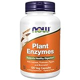 Now Foods, Plant Enzymes ( Pflanzliche Enzyme ), 120 vegane Kapseln, Laborgeprüft,...