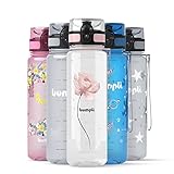 bumpli® - Kinder Trinkflasche mit verschiedenen Motiven - auslaufsicher &...