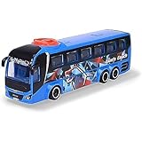 Dickie Toys - Spielzeug-Bus Man (blau) – lenkbarer Reise-Bus (26,5 cm) zum Spielen für...