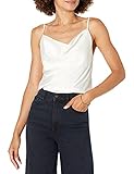 The Drop Damen Christy seidiges Cami-Top mit Wasserfallausschnitt, Stretch,...