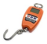 TEMPO DI SALDI Professionelle Digitalwaage für Industrie, Haken Dynamometer, max. 200 kg,...