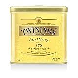 Twinings of London Hochwertiger Schwarzer Tee, Mit Bergamotte Aroma, Earl Grey, 500 gramm