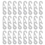 50Pcs Maskenhaken Anti-rutsch,Weiß Maske Extender Halterung,Einstellbarer...