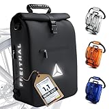 FREITHAL - 3in1 Fahrradtasche aus recyceltem Gewebe [25L] - Verwendbar als...