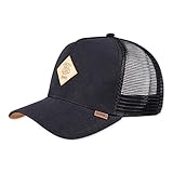 Djinns Trucker Cap HFT Cap Jersey Patch Black Schwarz, Size:OneSize