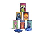 BS Toys Dosenwerfen - Spielzeug für Draußen / Outdoor - ab 3 jahre - Wurfspiel für...
