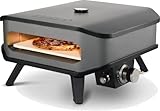 Cozze® 90349 13' Gas Pizza Ofen mit Thermometer mobiler Pizzaofen Pizzastein Gasgrill bis...