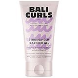 BALI CURLS Strong Hold Flaxseed Gel – Extra starkes Scrunch-Gel für definierte Locken...
