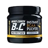 BEAST.COACH Instant BCAA Pulver ORANGE 300g – mit Verzweigtkettigen Aminosäuren -...