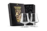 GLASSIQUE CADEAU 440 ml Brandy, Cognac und Armagnac Gläser | 2er Set | Kristall...